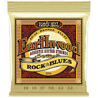 Струны для акустической гитары Ernie Ball 2008 Earthwood Acoustic 80 20 Bronze Rock and Blues NB, код: 6555339