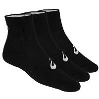 Шкарпетки Asics Quarter Sock 43-46 3 пари black (155205-0900) IN, код: 2467308