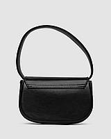 DIESEL 1DR Iconic Shoulder Bag Total Black 20 x 13 x 6.5 см Отличное качество