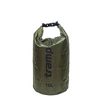 Гермомешок 10 л Tramp PVC Diamond Rip-Stop Olive TH, код: 7887939