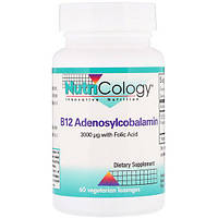 Метилкобаламин Nutricology B12 Adenosylcobalamin 60 Veg Lozenges ARG-56570 SB, код: 7518651