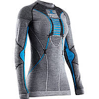 Термокофта X-Bionic Apani 4.0 Merino Shirt Round Neck Long Sleeve Women M Синий (1068-AP-WT06 SK, код: 7797854