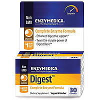 Полная формула энзимов Complete Enzyme Formula Enzymedica Digest 30 капсул BK, код: 7699851