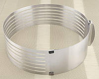 Форма кольцо слайсер разъёмное для нарезки коржей A-PLUS 912LC SK, код: 6740475