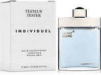 Оригинал Montblanc Individuelle Homme 75 ml TESTER туалетная вода