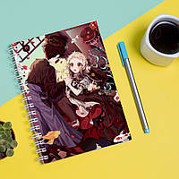 Скетчбук Sketchbook блокнот для рисования с принтом Jibaku Shounen Hanako-kun Туалетный мальч GT, код: 8301505