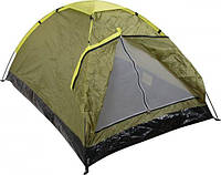 Палатка туристическая двухместная Underprice 205 х150х105 см Зеленый NB, код: 7996471