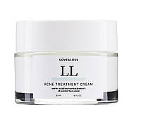 Крем для лица для жирной/проблемной кожи ACNE TREATMENT CREAM Love&Loss 50 мл z114-2024