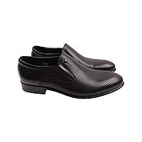 Туфлі чоловічі Lido Marinozi Чорні натуральна шкіра 276-22LTP 42 BM, код: 7462543