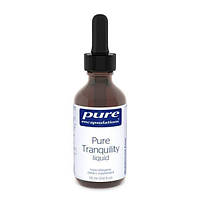 Глицин ГАМК и теанин Pure Tranquility liquid Pure Encapsulations от стресса 116 мл. EJ, код: 7697331