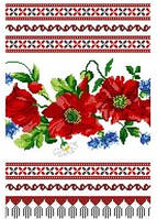 Заготовка для вишивки рушника ГАБАРДИН