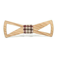 Деревянная галстук бабочка Gofin Коричневый Gbd-306 IN, код: 7474524