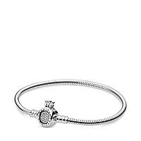 Серебряный браслет Pandora Moments Корона О 598286CZ UP, код: 7360047