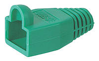 Ковпачок ізолюючий з вушком Lucom FreeEnd-RJ45 UTP5e6.4 mm Зелений (62.09.8265) DL, код: 7600953