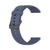 Ремешок силиконовый для часов универсальный BeWatch HW 22 мм Серый QT, код: 8403939