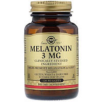 Мелатонин Solgar 3 мг 120 таблеток UT, код: 7701174