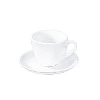 Чашка чайная 190 мл WILMAX с блюдцем 993175 WIL GT, код: 8303550
