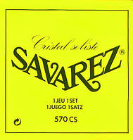 Струны для классической гитары Savarez 570CS Cristal Soliste Classical Guitar Strings High Te UL, код: 6555737