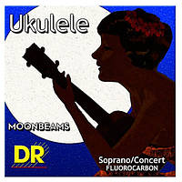 Струны для укулеле DR Strings UFSC Moonbeams Soprano Concert Fluorocarbon Ukulele Strings QT, код: 6556323