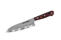 Нож кухонный Сантоку 180 мм Samura Kaiju (SKJ-0095) XN, код: 7928587