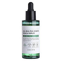 Регенерирующая сыворотка для проблемной кожи лица AHA.BHA.PHA 30 Days Miracle Serum Some By M BB, код: 8153420