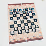 Гра шахи на липучках Lipoland 43 x 30 см Різнобарвний (103010) SC, код: 8108711, фото 2