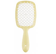 Щетка для волос желтая с белым Superbrush Janeke DH, код: 8163939