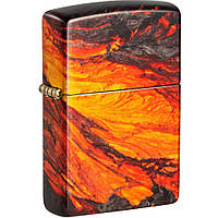 Зажигалка бензиновая Zippo Lava Flow Design (48622) XN, код: 7942017