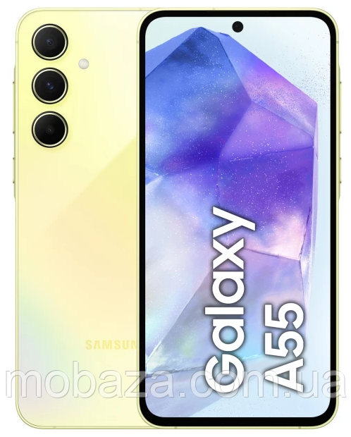 Смартфон Samsung Galaxy A55 5G 8/128GB Awesome Lemon (SM-A556BZYAEUC)
