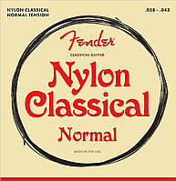 Струны для классической гитары Fender 100 Nylon Classical Guitar Strings Tie End ET, код: 6556460