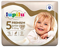 Подгузники Lupilu Premium Junior Размер 5 Вес 11-23 кг 39 шт QT, код: 7436501