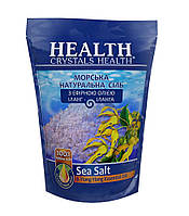 Соль морская натуральная для ванны Иланг-Иланг Crystals Health 500 г NX, код: 8076277