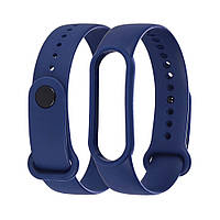 Ремешок силиконовый Anchor для Xiaomi Mi Band 5 6 Сапфировый ET, код: 2609549