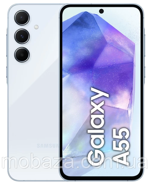 Смартфон Samsung Galaxy A55 5G 8/256GB Awesome Iceblue EU