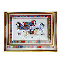 Комплект подносов Horses 40х30 см из 2 штук Lefard AL120999 TP, код: 8381790