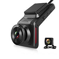 Автомобильный видеорегистратор с 4G + WIFI + GPS Nectronix K18, Full HD 1080P, с 2-мя камерам QT, код: 6639185