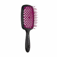 Расческа для волос Janeke Superbrush черная с фиолетовым DH, код: 8289804