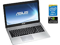 Игровой ноутбук Asus N56JN/ 15.6" (1920x1080)/ Core i7-4710HQ/ 16 GB RAM/ 480 GB SSD/ GeForce 840M 2GB