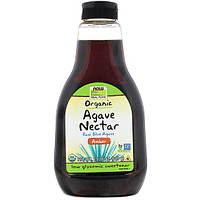 Суперфуд NOW Foods Real Food, Organic Agave Nectar Amber 23.28 oz 660 ml LW, код: 7737365