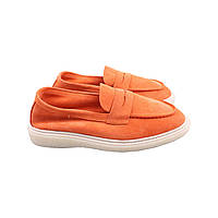 Туфлі жіночі Aquamarin помаранчеві натуральна замша 2298-23DTC 38 UT, код: 7770223