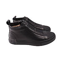 Ботинки мужские Cosottinni черные натуральная кожа 444-24ZHS 41 QT, код: 8333250