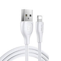 Кабель Remax Lesu Pro USB-Lightning RC-160i-White 1 м белый Отличное качество