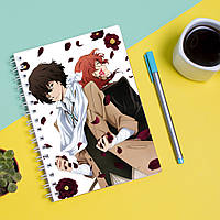 Скетчбук Sketchbook блокнот для рисования с принтом Bungou Stray Dogs - Бродячие псы 3 А3 Кав EM, код: 8301409