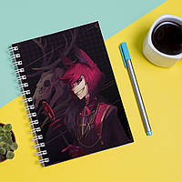 Скетчбук Sketchbook блокнот для рисования с принтом Hazbin Hotel - Отель Хазбин А3 Кавун 48 EM, код: 8301489
