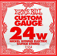 Струна Ernie Ball 1124 Nickel Wound Electric Guitar String .024 ET, код: 6556513