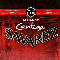 Струны для классической гитары Savarez 510AR Alliance Cantiga Classical Strings Normal Tensio NB, код: 6555718