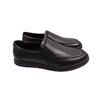 Туфлі чоловічі Anemone чорні натуральна шкіра 237-22DTC 40 UL, код: 7486963