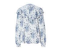 Блуза TCM Tchibo T1679100542 40 Белый с синим IN, код: 8341616