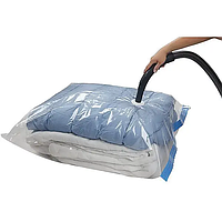 Вакуумные пакеты Vacuum Bag Комплект чехлов для хранения вещей 60x50см Прозрачный (5шт)