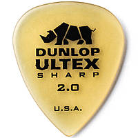 Медиатор Dunlop 4330 Ultex Sharp Guitar Pick 2.0 mm (1 шт.) EV, код: 6555585